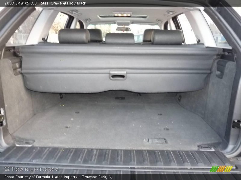 Steel Grey Metallic / Black 2003 BMW X5 3.0i