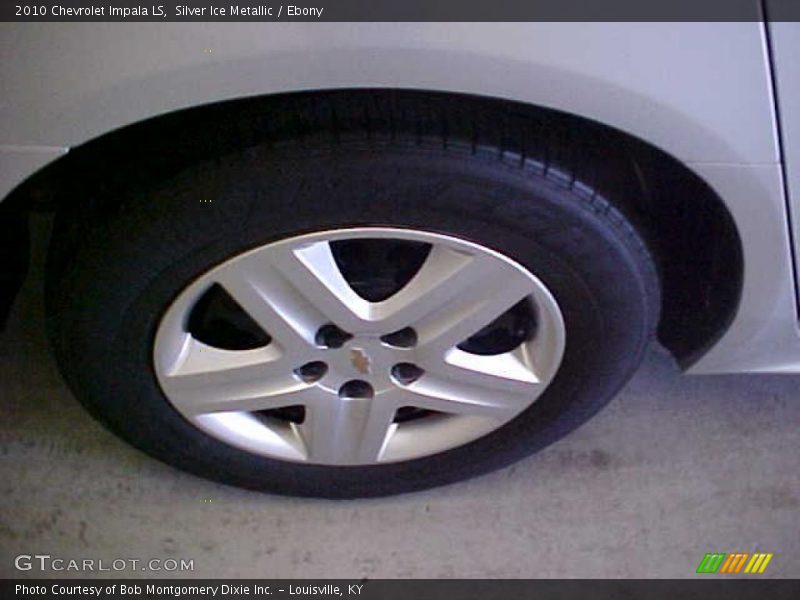Silver Ice Metallic / Ebony 2010 Chevrolet Impala LS