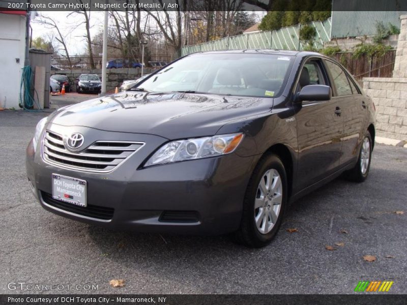 Magnetic Gray Metallic / Ash 2007 Toyota Camry Hybrid