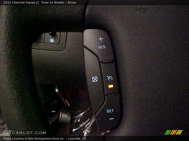 Silver Ice Metallic / Ebony 2010 Chevrolet Impala LS