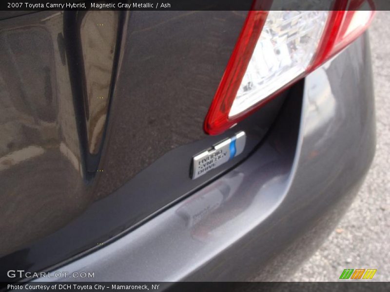 Magnetic Gray Metallic / Ash 2007 Toyota Camry Hybrid