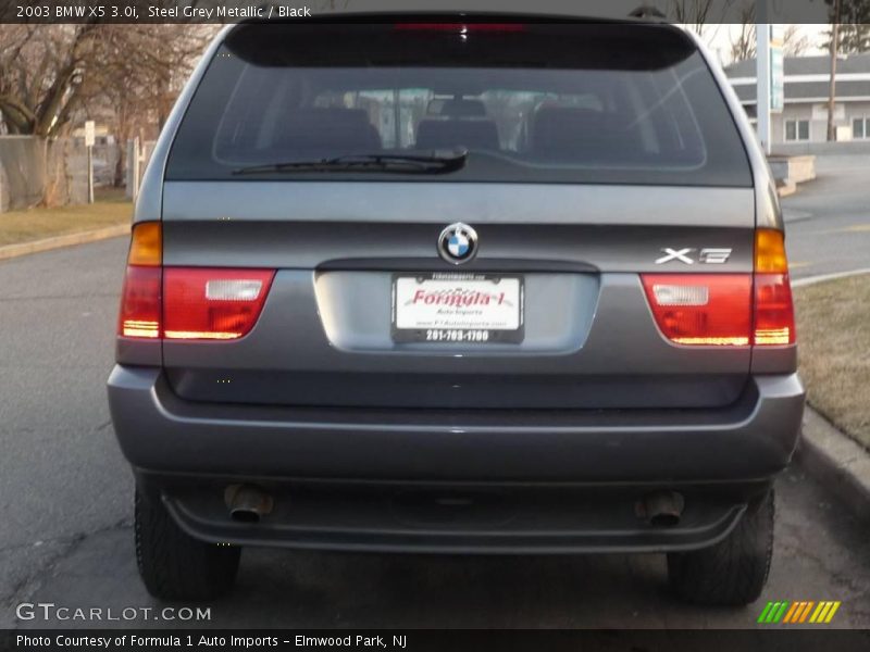 Steel Grey Metallic / Black 2003 BMW X5 3.0i
