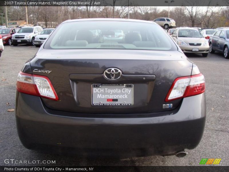 Magnetic Gray Metallic / Ash 2007 Toyota Camry Hybrid