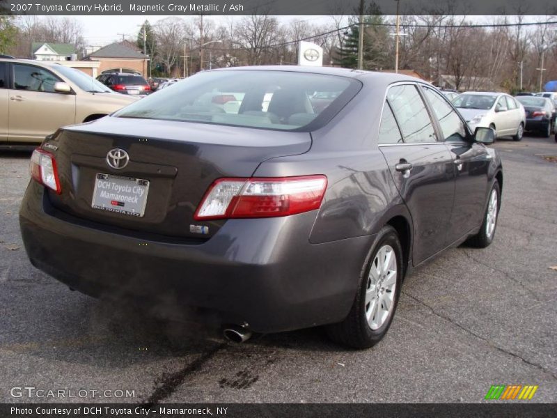 Magnetic Gray Metallic / Ash 2007 Toyota Camry Hybrid