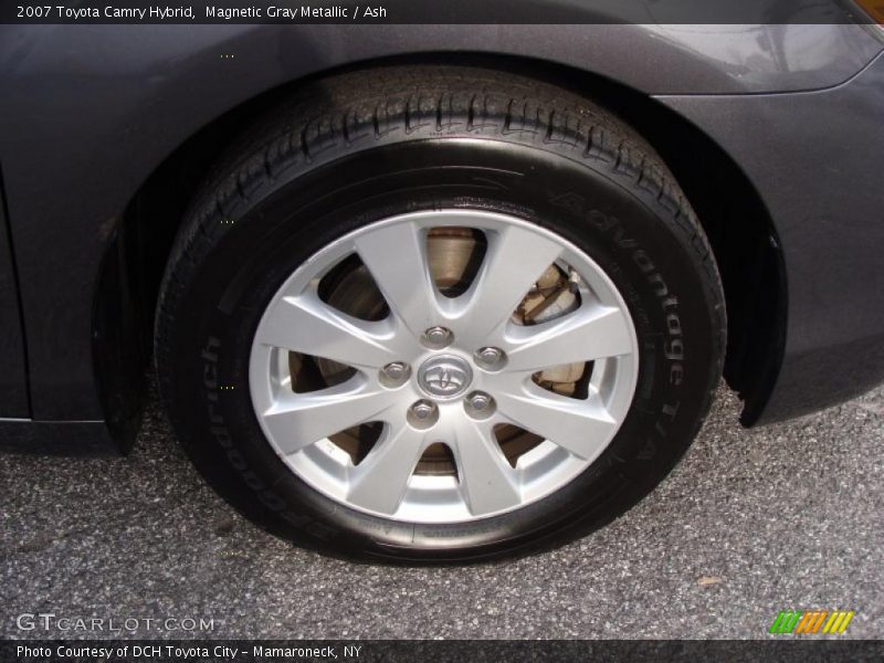 Magnetic Gray Metallic / Ash 2007 Toyota Camry Hybrid