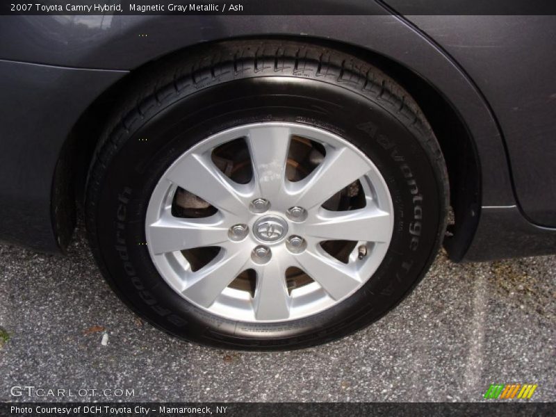 Magnetic Gray Metallic / Ash 2007 Toyota Camry Hybrid