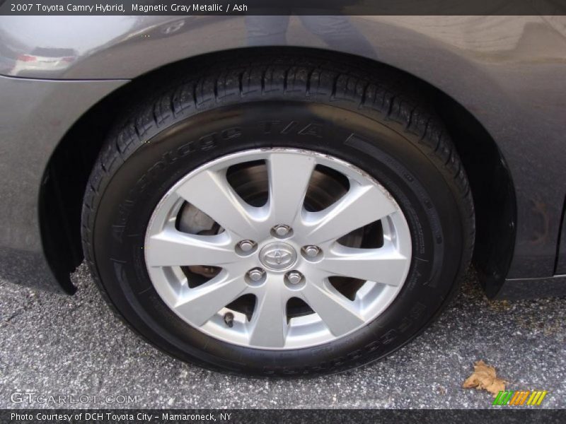 Magnetic Gray Metallic / Ash 2007 Toyota Camry Hybrid