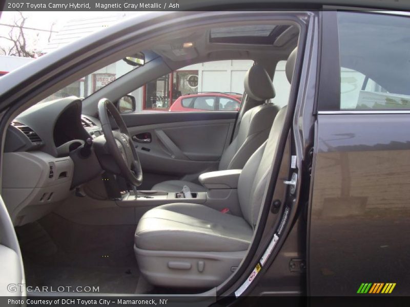 Magnetic Gray Metallic / Ash 2007 Toyota Camry Hybrid
