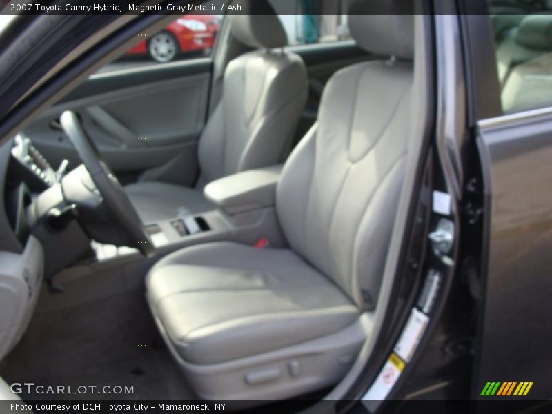 Magnetic Gray Metallic / Ash 2007 Toyota Camry Hybrid