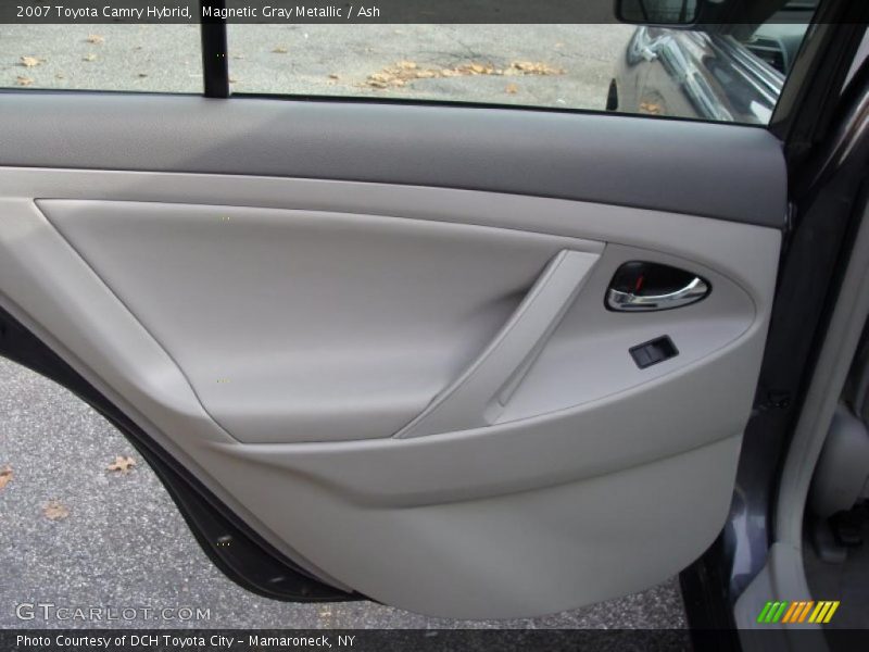 Magnetic Gray Metallic / Ash 2007 Toyota Camry Hybrid