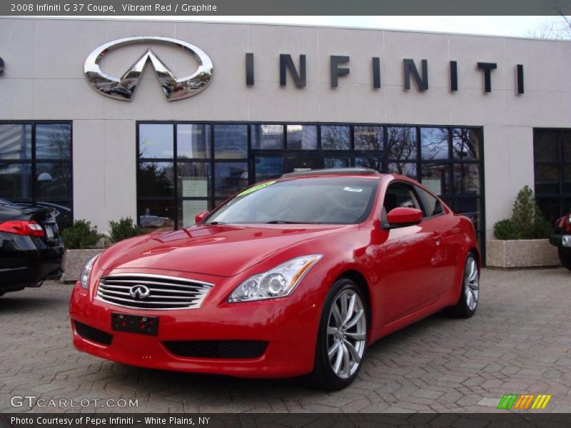 Front 3/4 View of 2008 G 37 Coupe