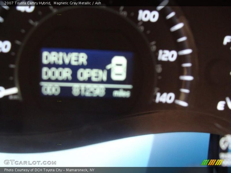 Magnetic Gray Metallic / Ash 2007 Toyota Camry Hybrid