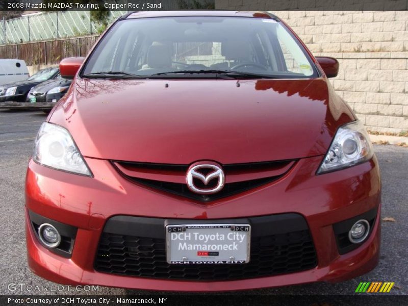 Copper Red / Sand 2008 Mazda MAZDA5 Touring