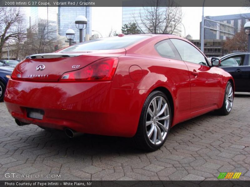  2008 G 37 Coupe Vibrant Red
