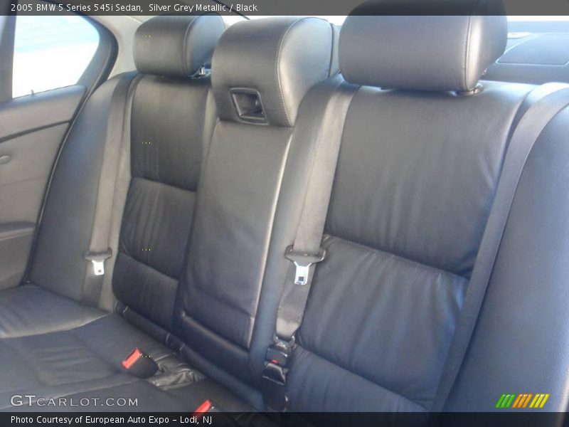 Silver Grey Metallic / Black 2005 BMW 5 Series 545i Sedan
