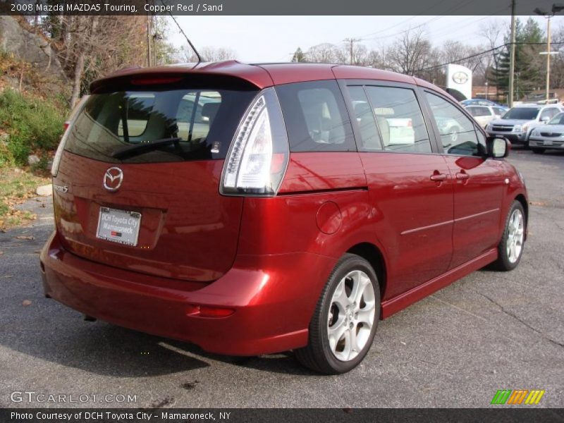 Copper Red / Sand 2008 Mazda MAZDA5 Touring