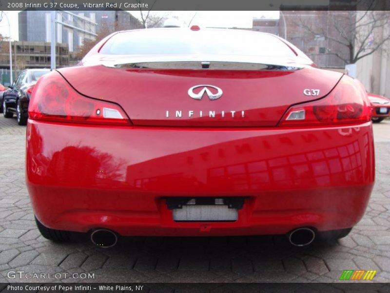  2008 G 37 Coupe Vibrant Red