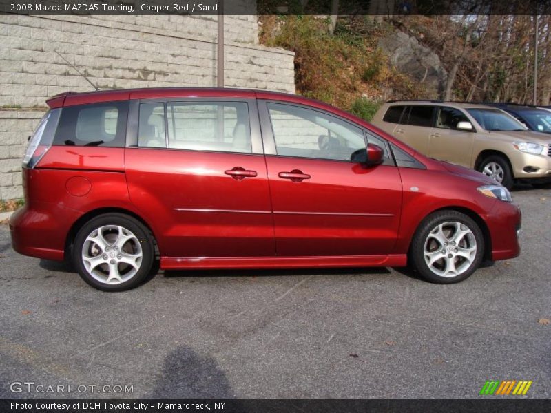 Copper Red / Sand 2008 Mazda MAZDA5 Touring