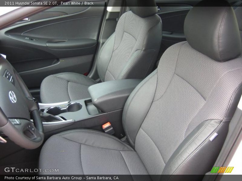  2011 Sonata SE 2.0T Black Interior
