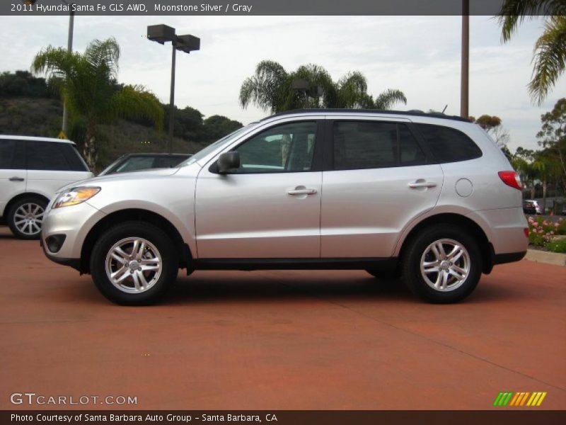  2011 Santa Fe GLS AWD Moonstone Silver