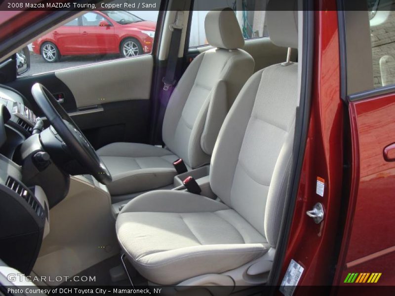 Copper Red / Sand 2008 Mazda MAZDA5 Touring