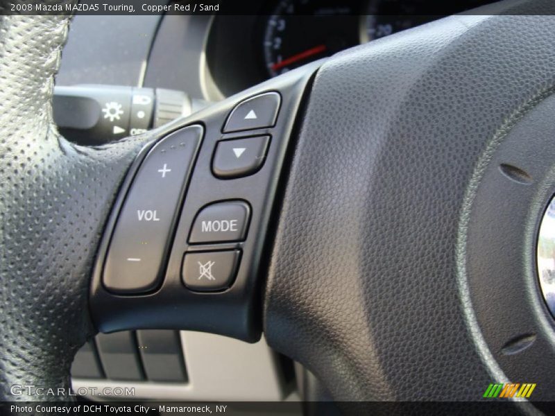 Copper Red / Sand 2008 Mazda MAZDA5 Touring