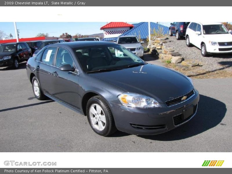 Slate Metallic / Gray 2009 Chevrolet Impala LT