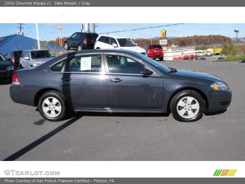 Slate Metallic / Gray 2009 Chevrolet Impala LT