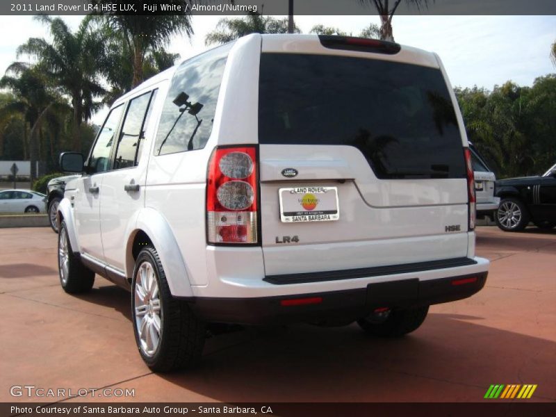Fuji White / Almond/Nutmeg 2011 Land Rover LR4 HSE LUX