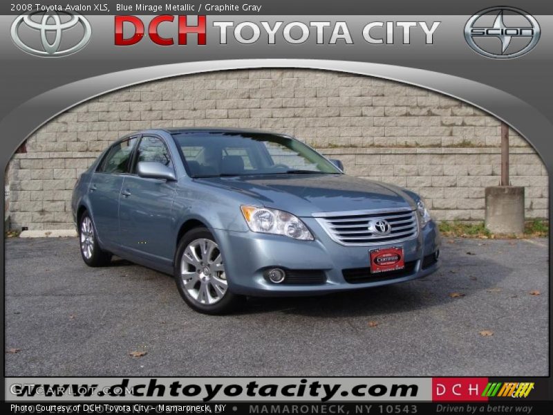 Blue Mirage Metallic / Graphite Gray 2008 Toyota Avalon XLS