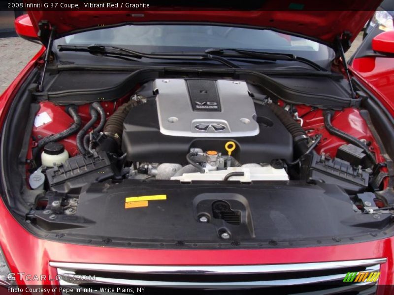  2008 G 37 Coupe Engine - 3.7 Liter DOHC 24-Valve VVT V6