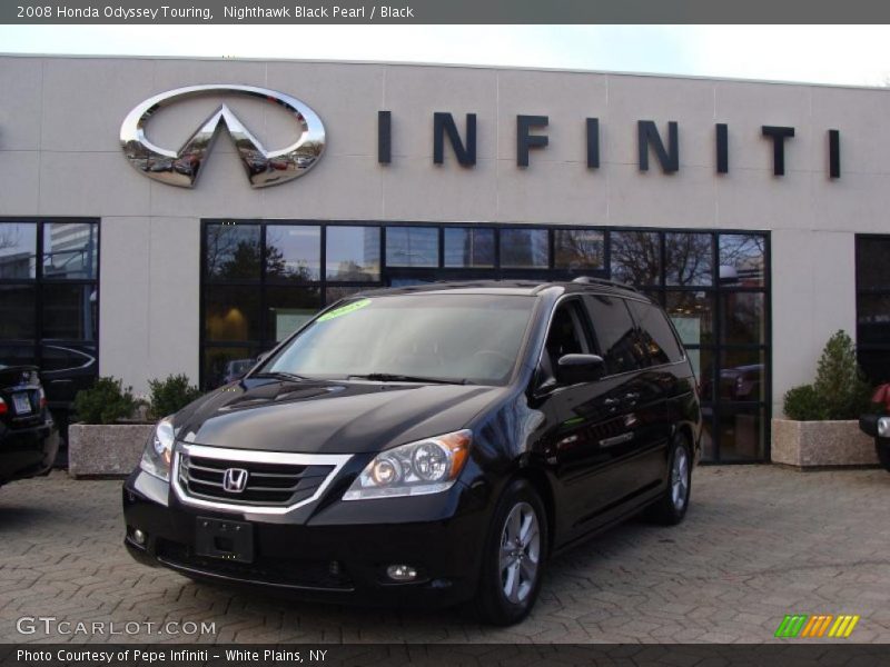 Nighthawk Black Pearl / Black 2008 Honda Odyssey Touring