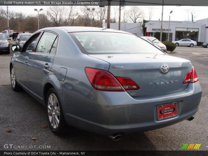 Blue Mirage Metallic / Graphite Gray 2008 Toyota Avalon XLS