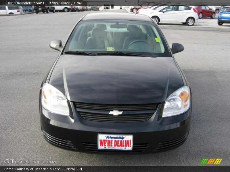 Black / Gray 2006 Chevrolet Cobalt LS Sedan
