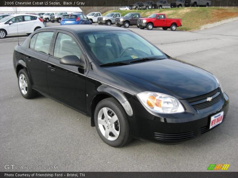 Black / Gray 2006 Chevrolet Cobalt LS Sedan