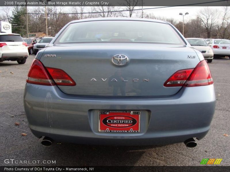 Blue Mirage Metallic / Graphite Gray 2008 Toyota Avalon XLS