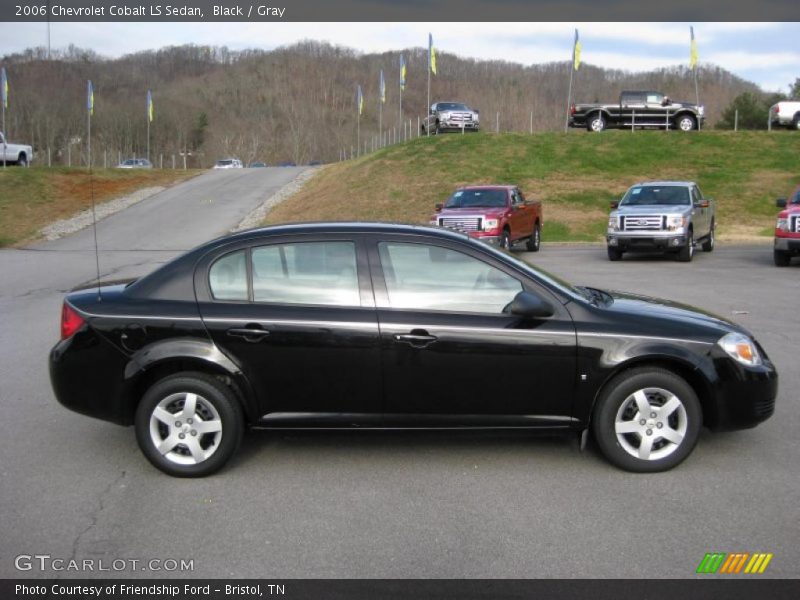 Black / Gray 2006 Chevrolet Cobalt LS Sedan