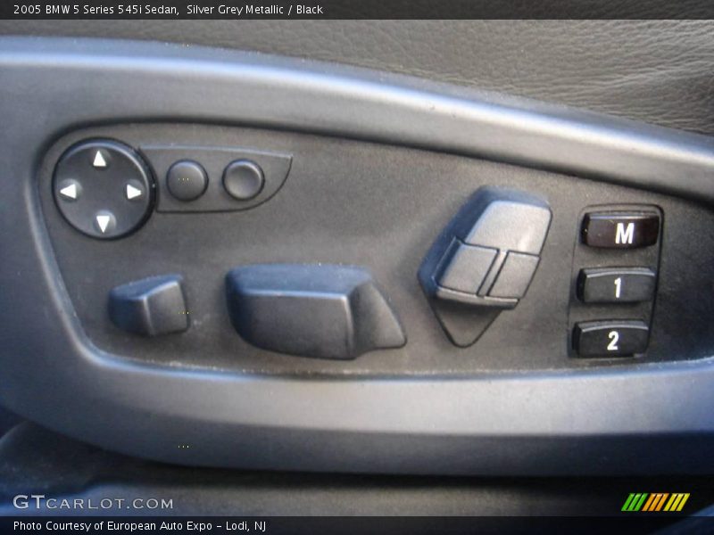 Silver Grey Metallic / Black 2005 BMW 5 Series 545i Sedan