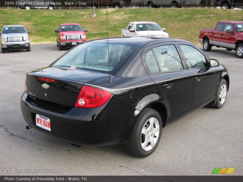 Black / Gray 2006 Chevrolet Cobalt LS Sedan