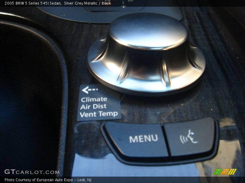 Silver Grey Metallic / Black 2005 BMW 5 Series 545i Sedan