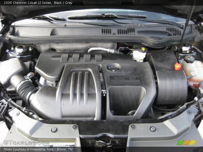 Black / Gray 2006 Chevrolet Cobalt LS Sedan