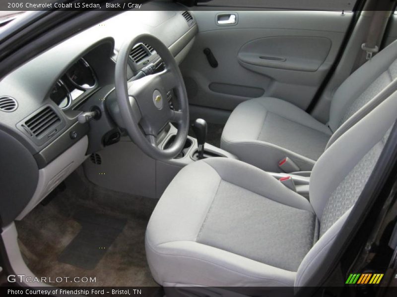 Black / Gray 2006 Chevrolet Cobalt LS Sedan