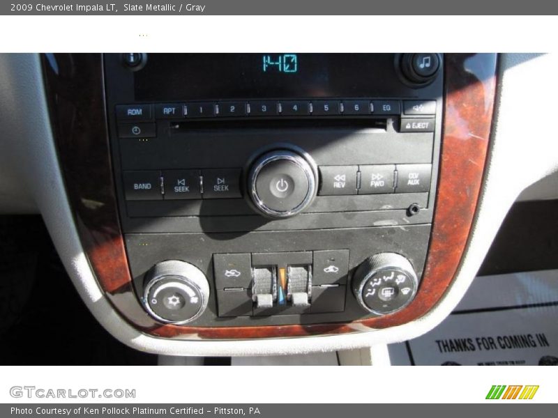 Slate Metallic / Gray 2009 Chevrolet Impala LT