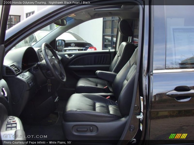  2008 Odyssey Touring Black Interior