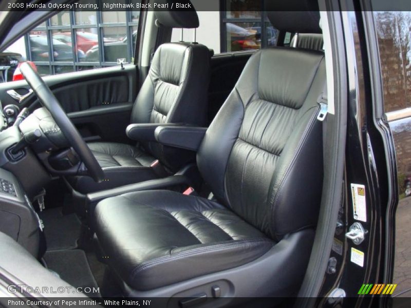  2008 Odyssey Touring Black Interior