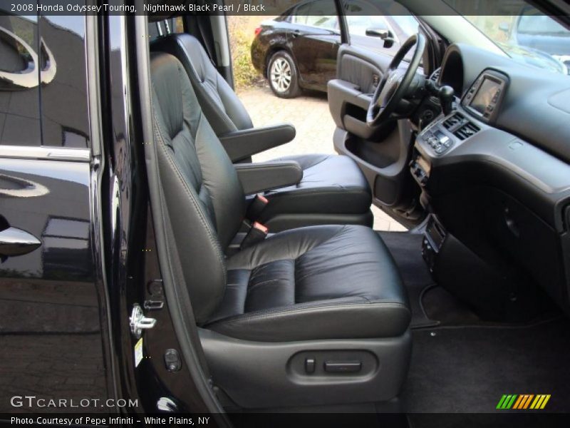  2008 Odyssey Touring Black Interior