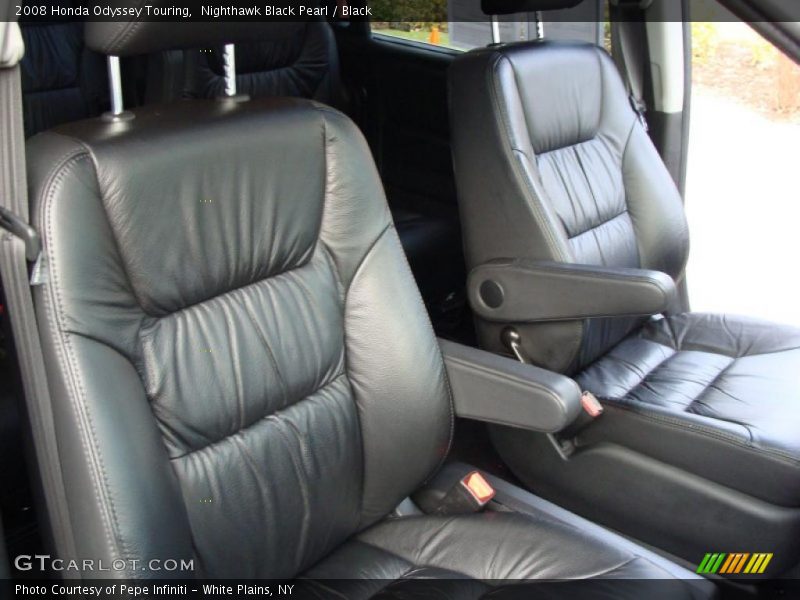  2008 Odyssey Touring Black Interior