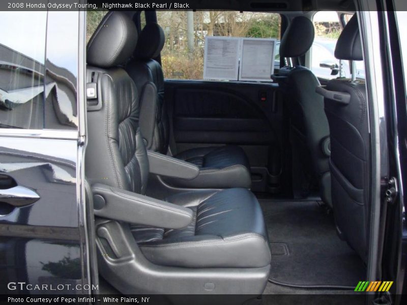  2008 Odyssey Touring Black Interior