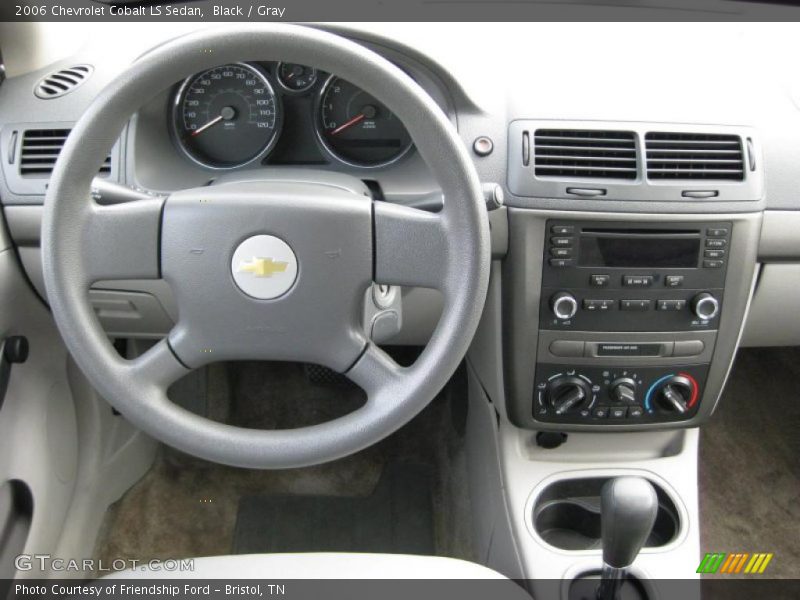 Black / Gray 2006 Chevrolet Cobalt LS Sedan