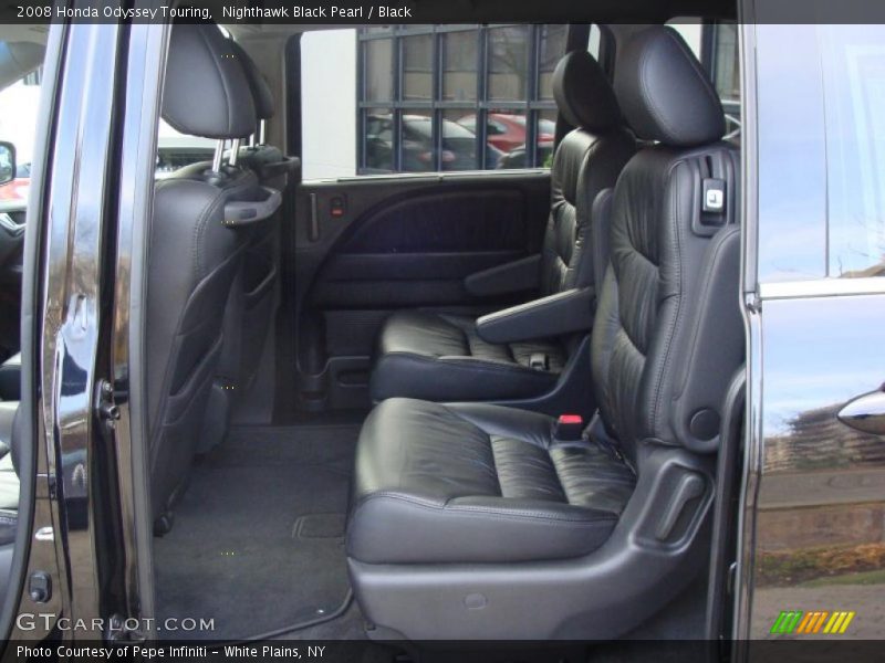  2008 Odyssey Touring Black Interior